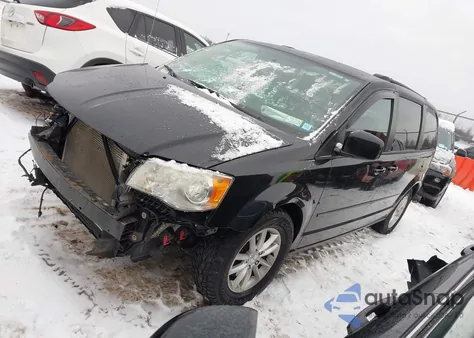 2013 Dodge Grand Caravan Sxt from USA, damaged, VIN 2C4RDGCG9DR810106